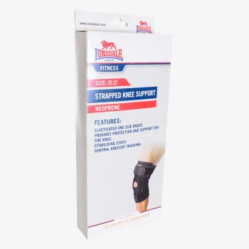 Lonsdale Strap Knee Sup00 Black -