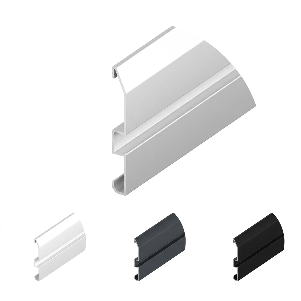 LED profil P16-1, 80×10x2000 mm