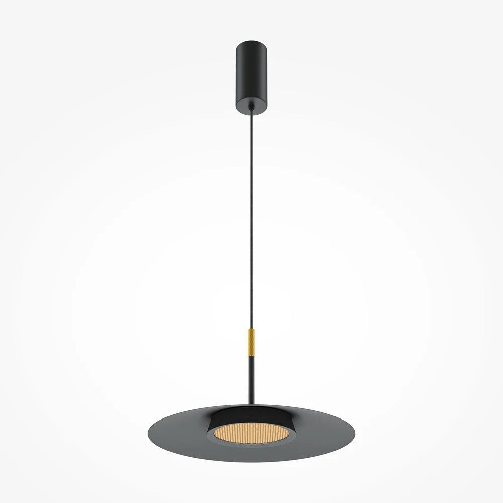 LED viseća svjetiljka El 12W 3000K Ø350mm crna