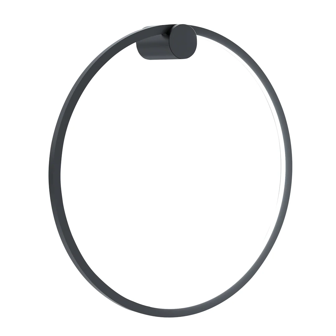 Zidna LED lampa Saturno Crna 25W